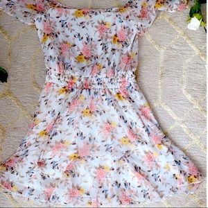 Floral dress by mi ami